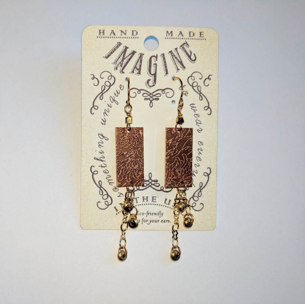 Imagine Gold Plated Earrings Brand New